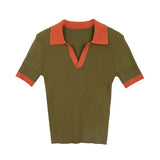 T-shirt colletto polo